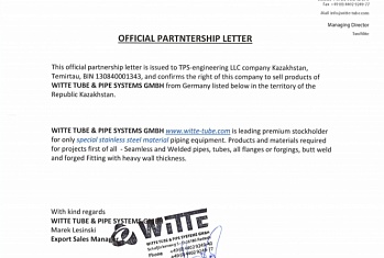 WITTE TUBE + PIPE SYSTEMS GMBH